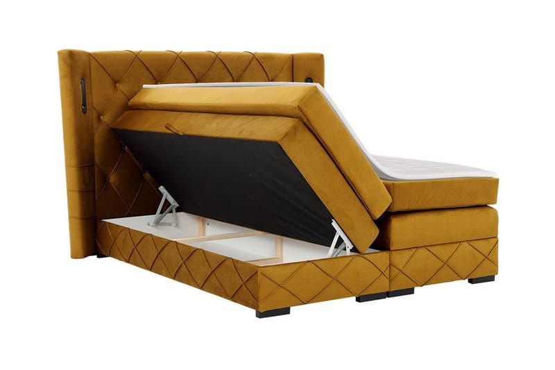 Sängynrunko Boisdale 200x200 cm - Huonekalut - Sänky - Sänkykehikot & sängynrungot