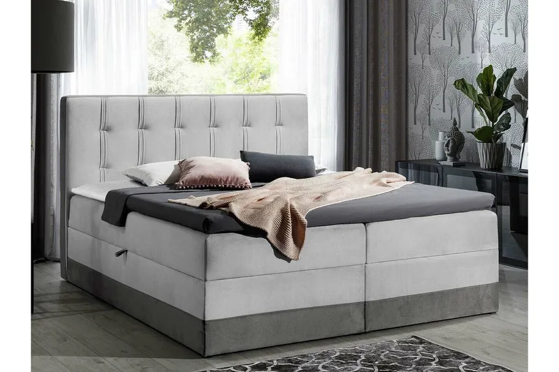 Sängynrunko Boisdale 200x200 cm - Huonekalut - Sänky - Sänkykehikot & sängynrungot