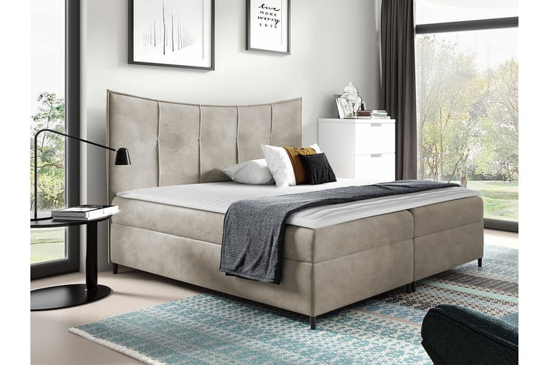 Sängynrunko Boisdale 200x200 cm - Huonekalut - Sänky - Sänkykehikot & sängynrungot