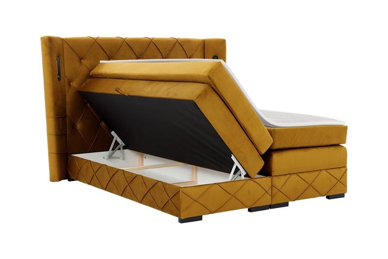 Sängynrunko Boisdale 200x200 cm - Huonekalut - Sänky - Sänkykehikot & sängynrungot