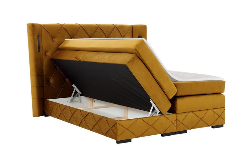 Sängynrunko Boisdale 200x200 cm - Huonekalut - Sänky - Sänkykehikot & sängynrungot