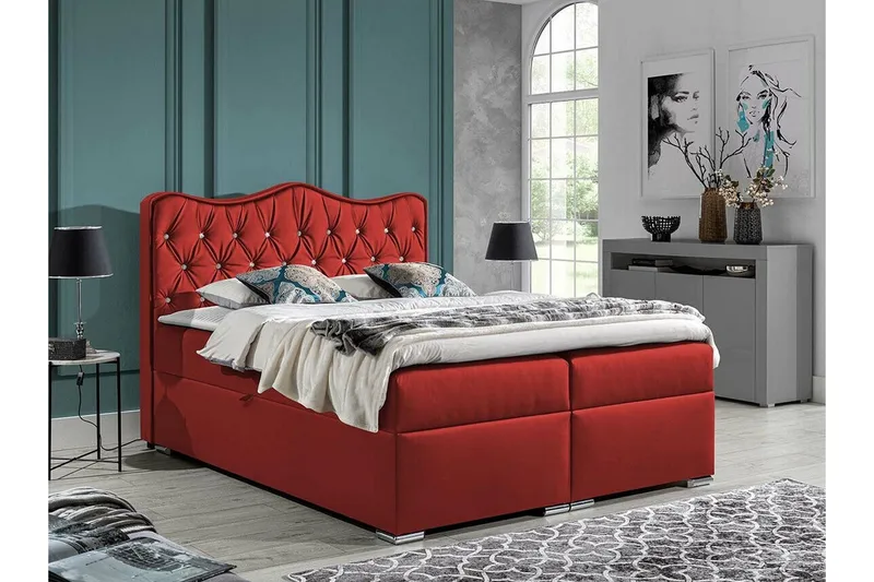 Sängynrunko Boisdale 200x200 cm - Huonekalut - Sänky - Sänkykehikot & sängynrungot