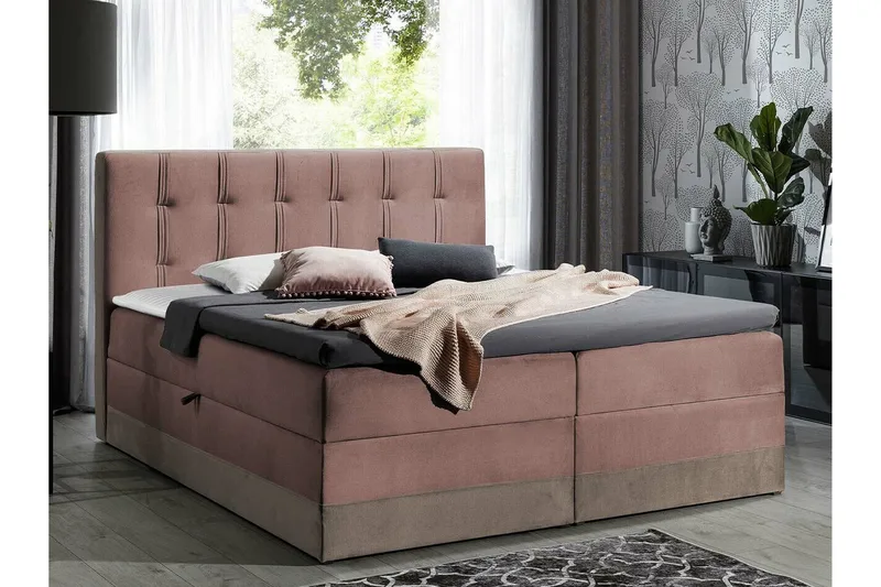 Sängynrunko Boisdale 200x200 cm - Huonekalut - Sänky - Sänkykehikot & sängynrungot