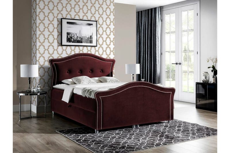 Sängynrunko Boisdale 200x200 cm - Huonekalut - Sänky - Sänkykehikot & sängynrungot