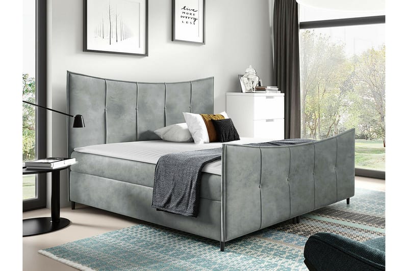 Sängynrunko Boisdale 200x200 cm - Huonekalut - Sänky - Sänkykehikot & sängynrungot