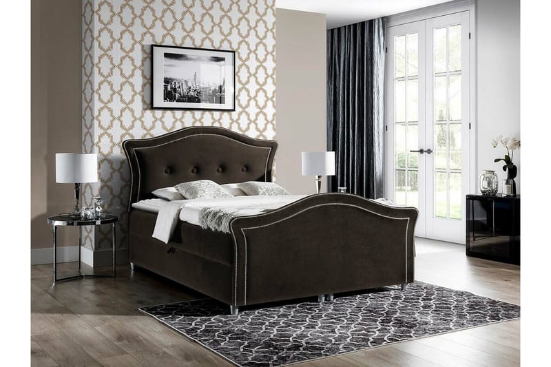 Sängynrunko Boisdale 200x200 cm - Huonekalut - Sänky - Sänkykehikot & sängynrungot