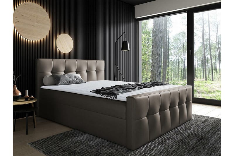 Sängynrunko Boisdale 200x200 cm - Huonekalut - Sänky - Sänkykehikot & sängynrungot