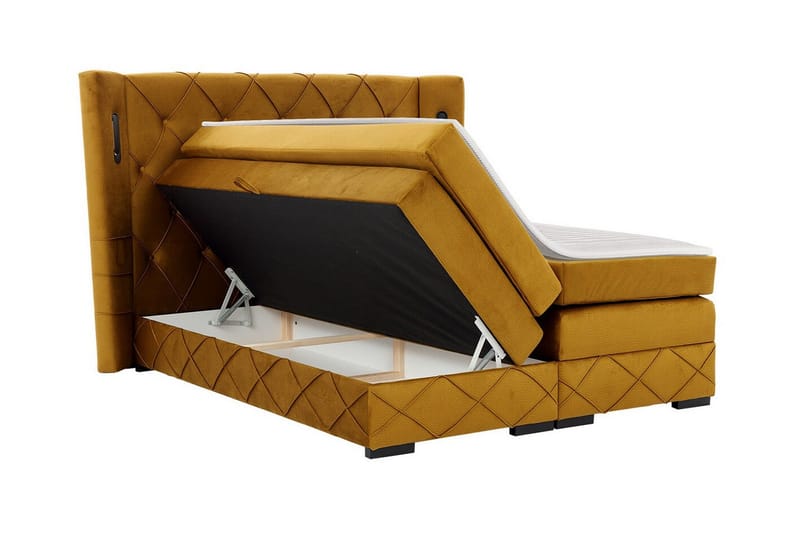 Sängynrunko Boisdale 200x200 cm - Huonekalut - Sänky - Sänkykehikot & sängynrungot