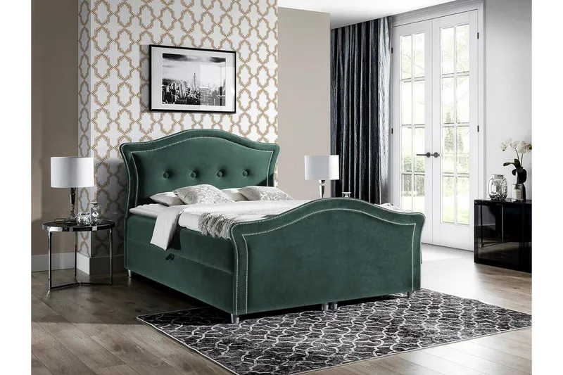 Sängynrunko Boisdale 200x200 cm - Huonekalut - Sänky - Sänkykehikot & sängynrungot