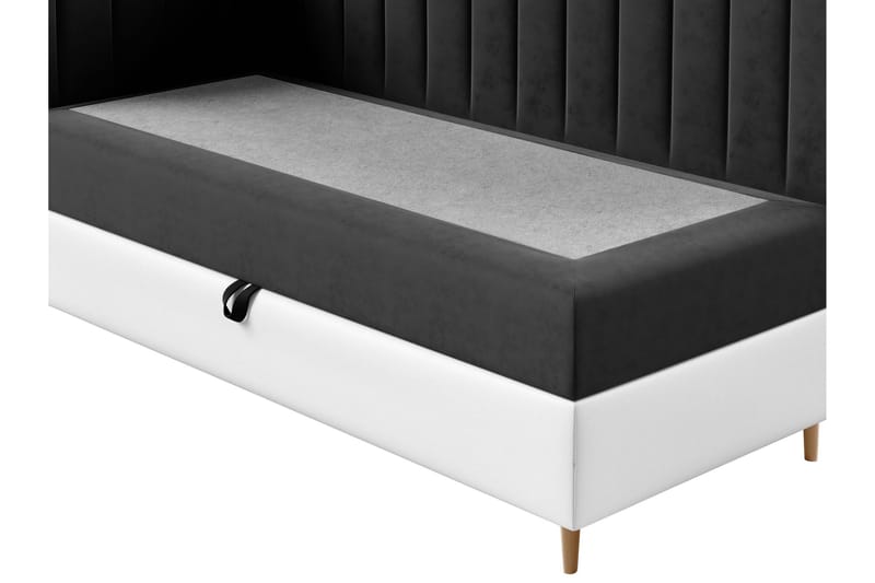 Sängynrunko Boisdale 80x200 cm - Beige/Valkoinen - Huonekalut - Sänky - Sänkykehikot & sängynrungot