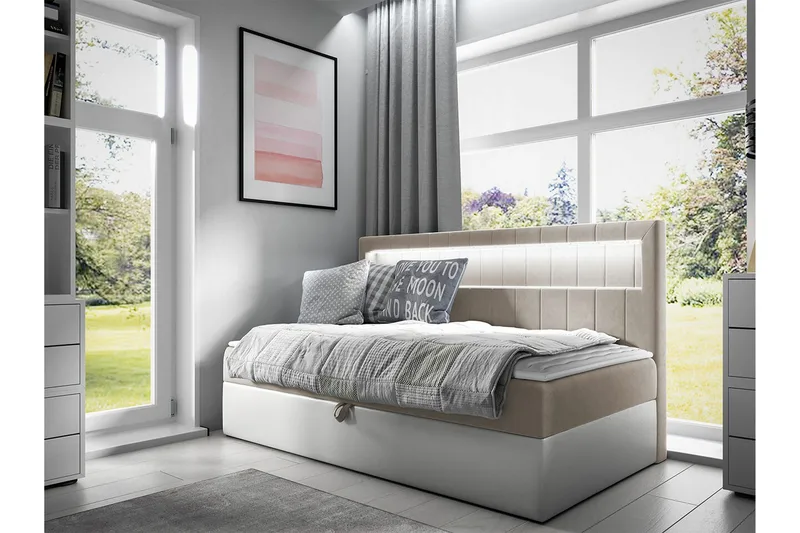 Sängynrunko Boisdale 80x200 cm - Huonekalut - Sänky - Sänkykehikot & sängynrungot