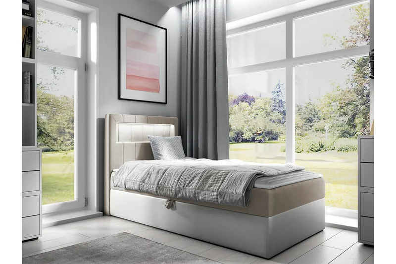 Sängynrunko Boisdale 80x200 cm - Huonekalut - Sänky - Sänkykehikot & sängynrungot