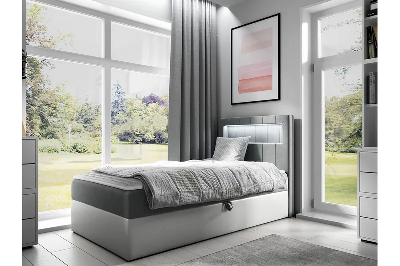 Sängynrunko Boisdale 80x200 cm - Huonekalut - Sänky - Sänkykehikot & sängynrungot