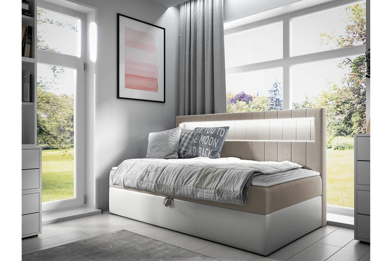 Sängynrunko Boisdale 90x200 cm - Huonekalut - Sänky - Sänkykehikot & sängynrungot