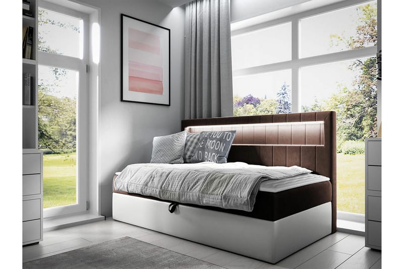 Sängynrunko Boisdale 90x200 cm - Huonekalut - Sänky - Sänkykehikot & sängynrungot