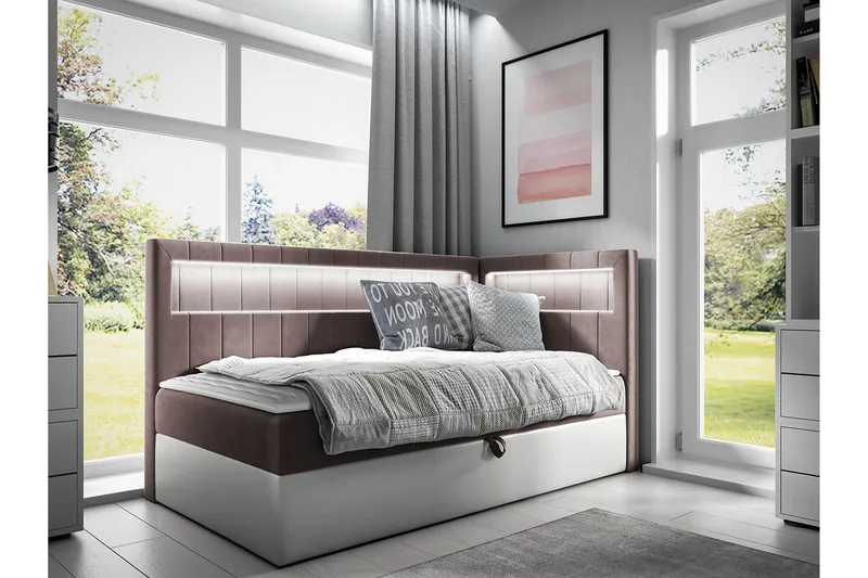 Sängynrunko Boisdale 90x200 cm - Huonekalut - Sänky - Sänkykehikot & sängynrungot