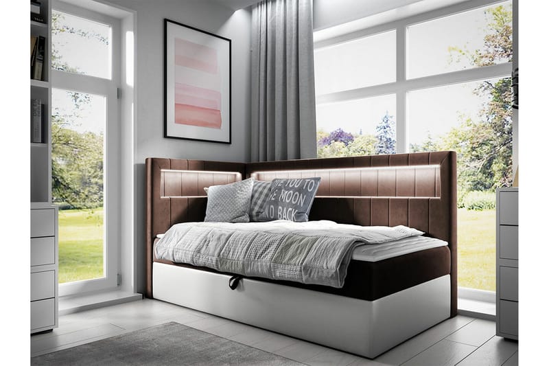 Sängynrunko Boisdale 90x200 cm - Huonekalut - Sänky - Sänkykehikot & sängynrungot