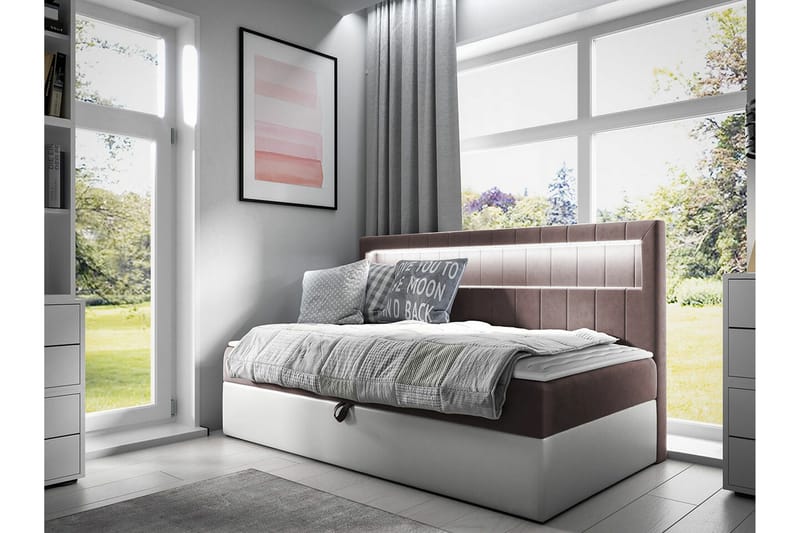 Sängynrunko Boisdale 90x200 cm - Huonekalut - Sänky - Sänkykehikot & sängynrungot