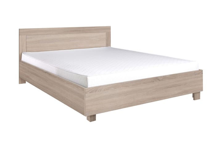 Sängynrunko Cezar 206x146x83 cm - Beige/Valkoinen - Sänkykehikot & sängynrungot