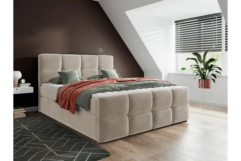 Sängynrunko Derry 140x200 cm - Huonekalut - Sänky - Sänkykehikot & sängynrungot