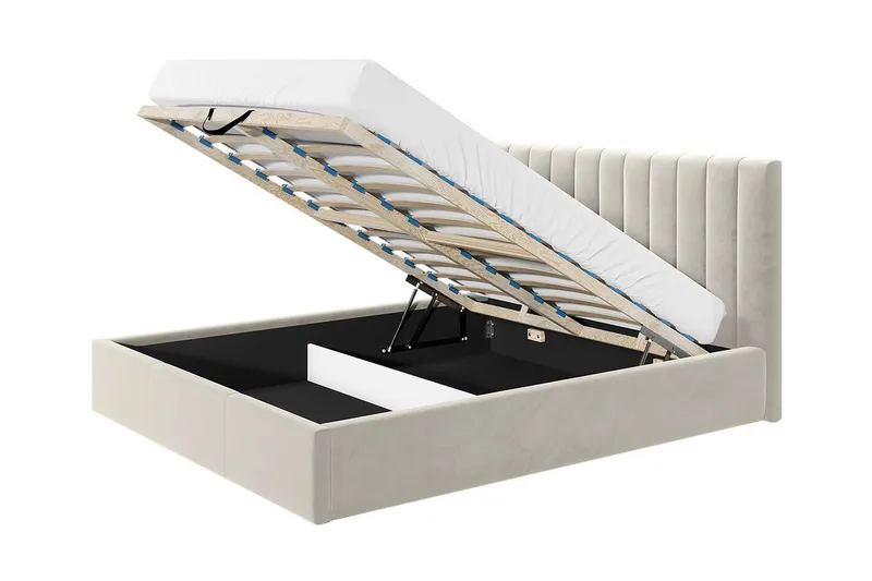 Sängynrunko Derry 160x200 cm - Vihreä - Huonekalut - Sänky - Sänkykehikot & sängynrungot