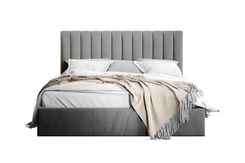 Sängynrunko Derry 180x200 cm, Harmaa