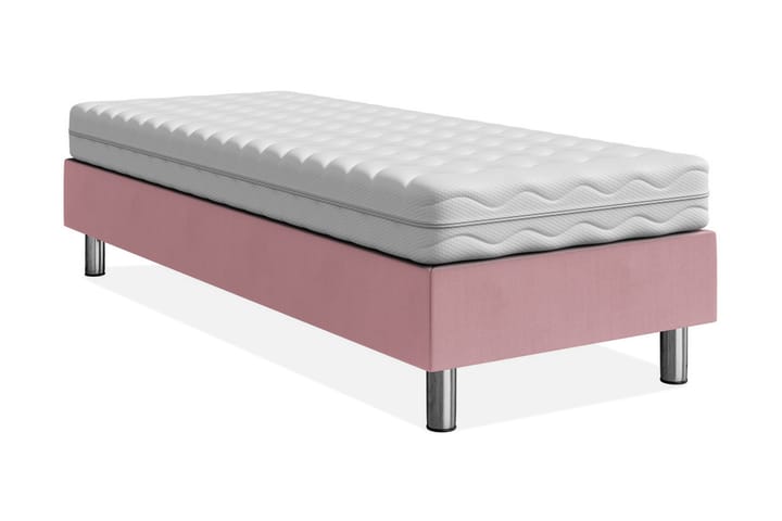 Sängynrunko Forenza 120x200 cm - Vaaleanpunainen - Sänkykehikot & sängynrungot