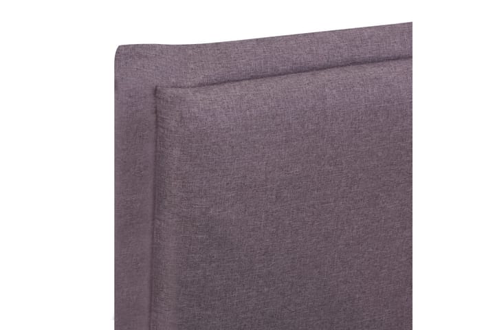 Sängynrunko harmaanruskea kangas 150x200 cm - Ruskea - Sänkykehikot & sängynrungot