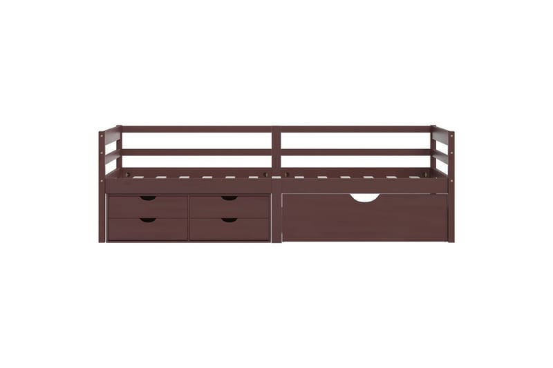 Sängynrunko laatikoilla ja kaapilla 90x200cm - Huonekalut - Sänky - Sänkykehikot & sängynrungot