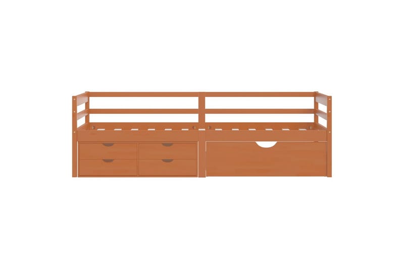 Sängynrunko laatikoilla ja kaapilla 90x200cm - Huonekalut - Sänky - Sänkykehikot & sängynrungot