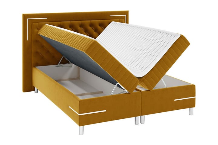 Sängynrunko Lillsel 160x200 cm - Sininen - Sänkykehikot & sängynrungot