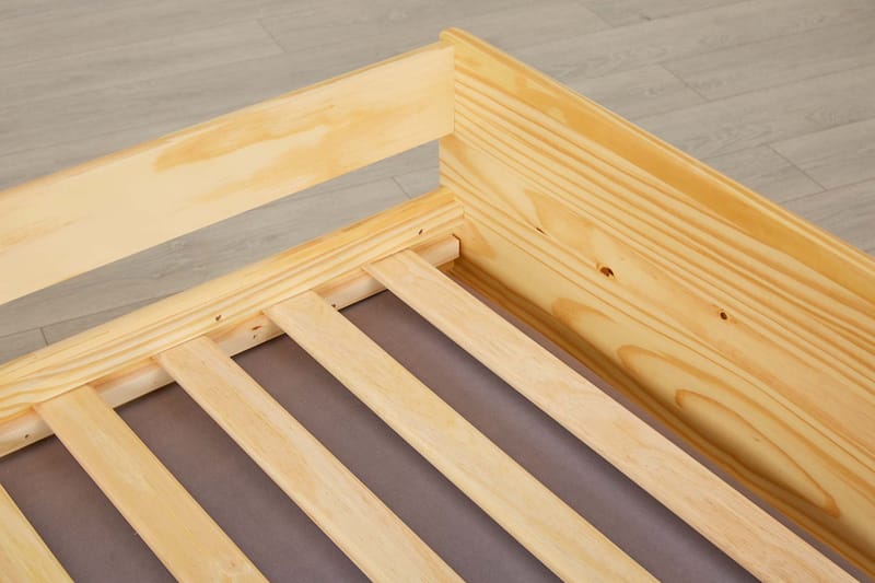 Sängynrunko Lotar 90x200 - Luonnonväri - Huonekalut - Sänky - Sänkykehikot & sängynrungot