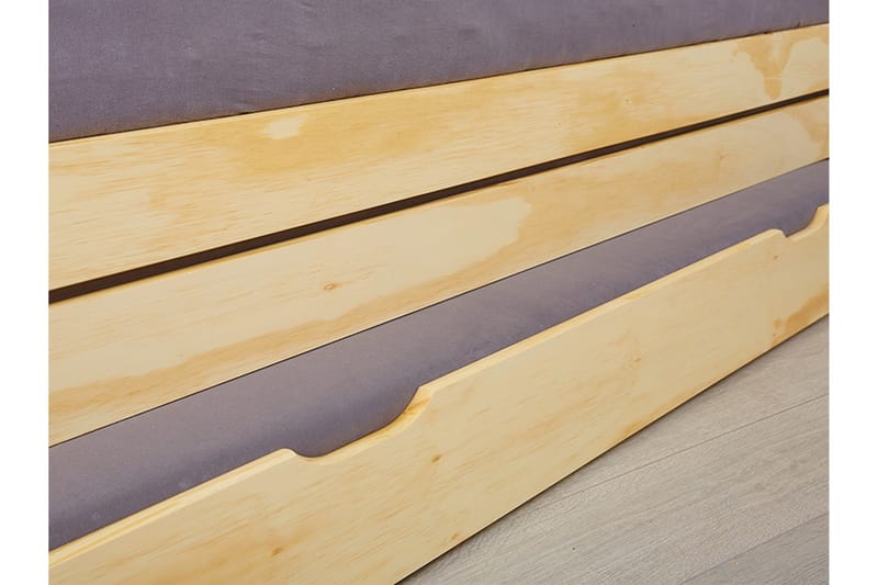 Sängynrunko Lotar 90x200 - Luonnonväri - Huonekalut - Sänky - Sänkykehikot & sängynrungot