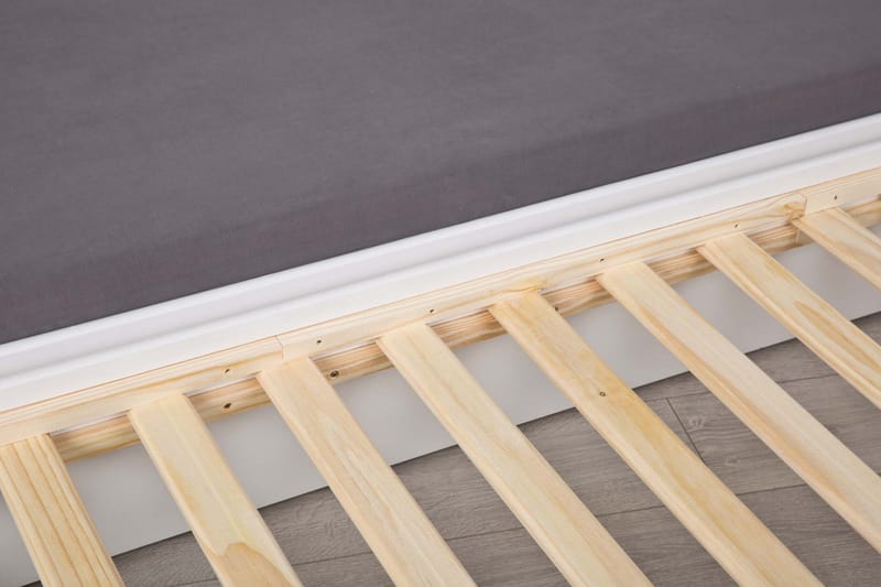 Sängynrunko Lotar 90x200 - Valkoinen - Huonekalut - Sänky - Sänkykehikot & sängynrungot
