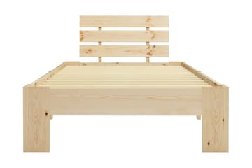 Sängynrunko mänty 100x200 cm - Ruskea - Huonekalut - Sänky - Sänkykehikot & sängynrungot