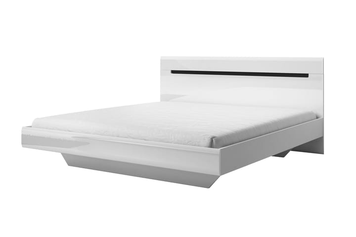 Sängynrunko Mcguffey 160x200 cm - Valkoinen - Sänkykehikot & sängynrungot