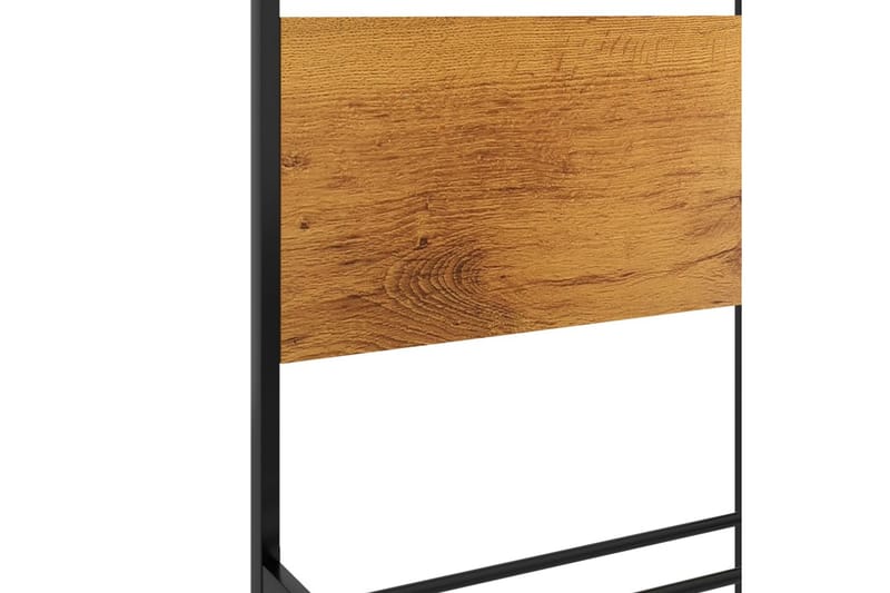 Sängynrunko metalli 200x200 cm - Musta - Huonekalut - Sänky - Sänkykehikot & sängynrungot