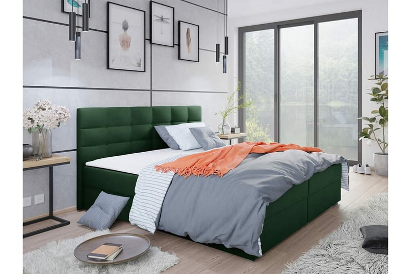 Sängynrunko Midfeld 160x200 cm - Huonekalut - Sänky - Sänkykehikot & sängynrungot