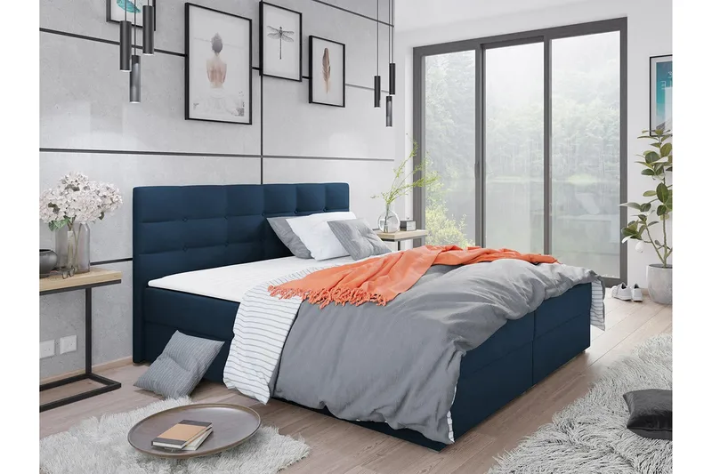 Sängynrunko Midfeld 160x200 cm - Huonekalut - Sänky - Sänkykehikot & sängynrungot