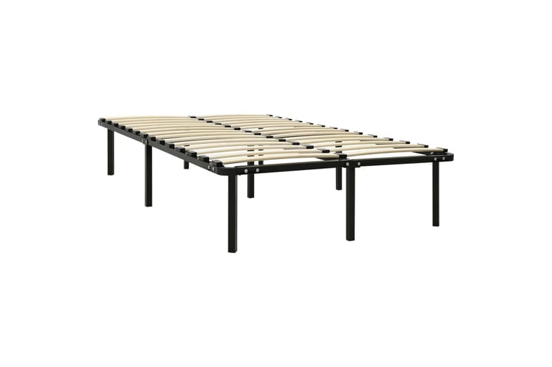 Sängynrunko musta metalli 180x200 cm - Huonekalut - Sänky - Sänkykehikot & sängynrungot