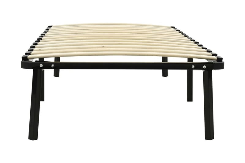 Sängynrunko musta metalli 90x200 cm - Huonekalut - Sänky - Sänkykehikot & sängynrungot