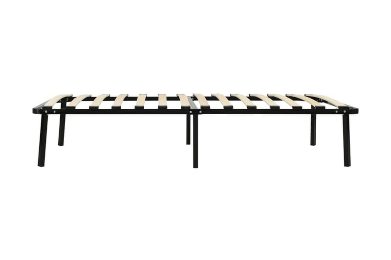 Sängynrunko musta metalli 90x200 cm - Huonekalut - Sänky - Sänkykehikot & sängynrungot