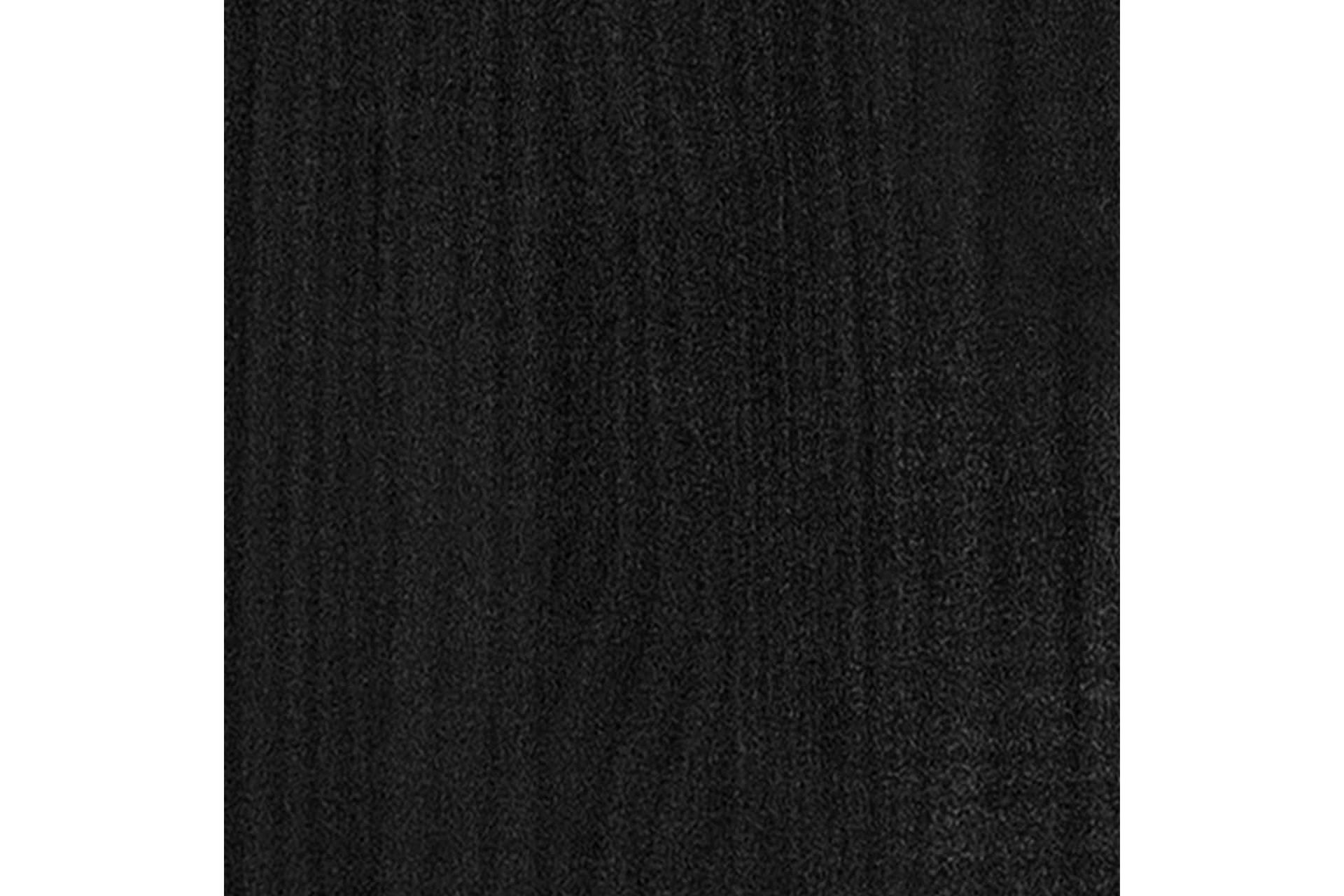 Sängynrunko musta täysi mänty 75x190 cm 2FT6 Small Single - Musta - Huonekalut - Sänky - Sänkykehikot & sängynrungot