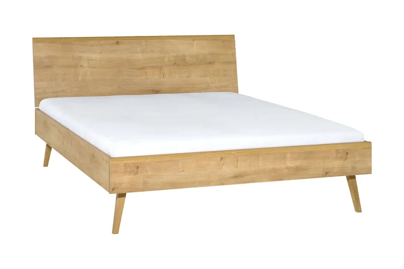 Sängynrunko Nature 180x200 cm Puu/Luonnonväri, VOX