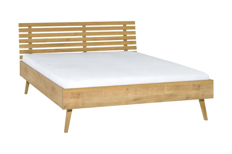 Sängynrunko Nature 180x200 cm Puu/Luonnonväri, VOX