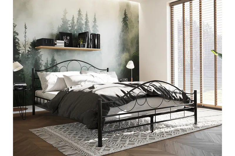 Sängynrunko NOREMI 160x200 - Huonekalut - Sänky - Sänkykehikot & sängynrungot