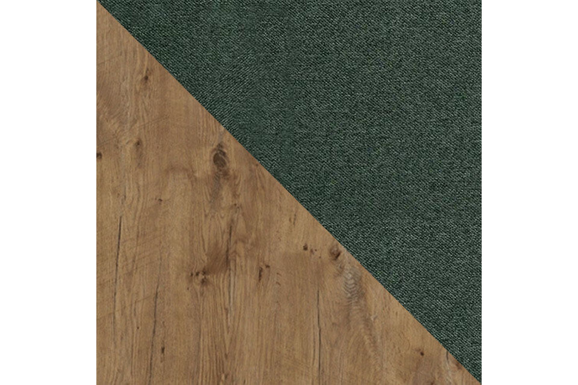 Sängynrunko Oberting 140x200 cm - Vihreä/Beige - Huonekalut - Sänky - Sänkykehikot & sängynrungot