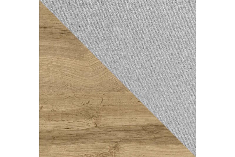 Sängynrunko Oberting 180x200 cm - Harmaa/puu - Huonekalut - Sänky - Sänkykehikot & sängynrungot