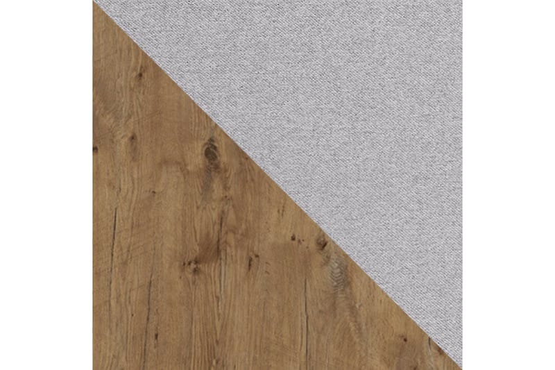 Sängynrunko Oberting 200x200 cm - Harmaa/puu - Huonekalut - Sänky - Sänkykehikot & sängynrungot