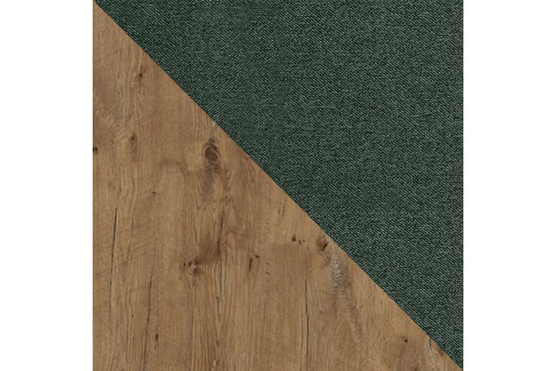 Sängynrunko Oberting 200x200 cm - Vihreä/ruskea - Huonekalut - Sänky - Sänkykehikot & sängynrungot